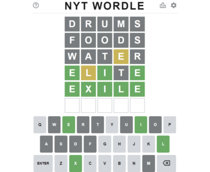 NYT Wordle