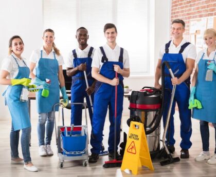 Commercial cleaning service in Leicester, UK
