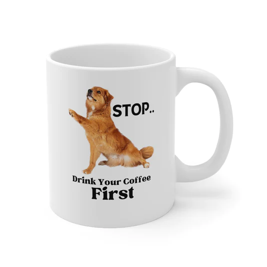 dog dad coffee mug