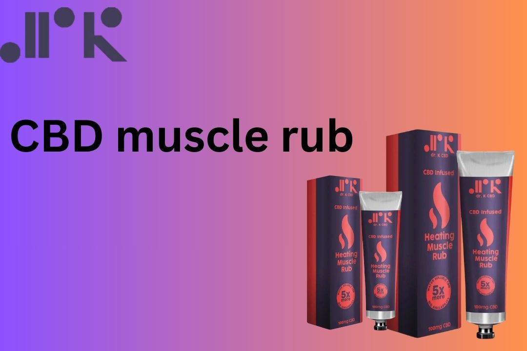 CBD muscle rub