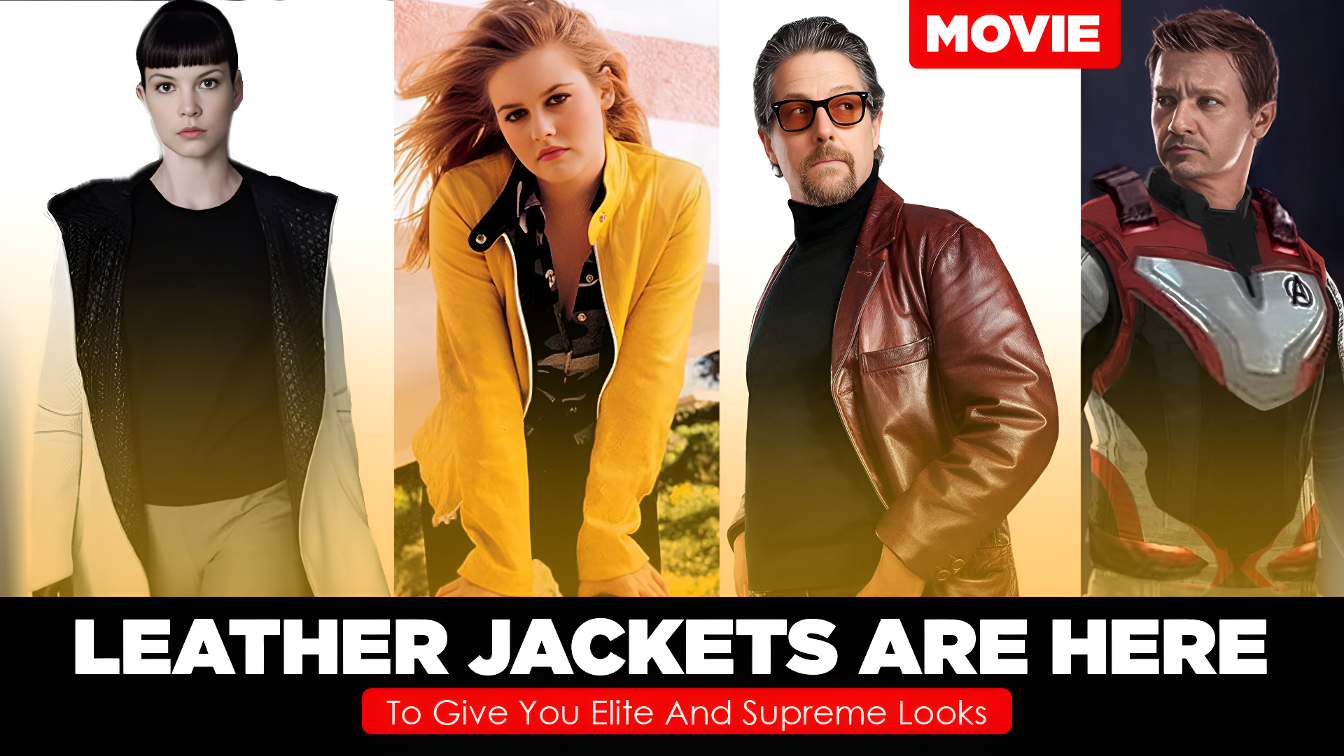 Movie Leather Jackets Are Here To Give You Elite And Supreme Looks