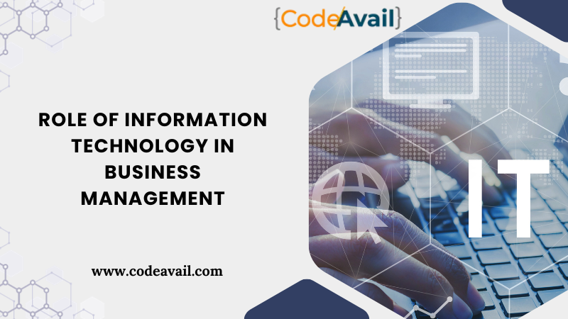 Role of Information Technology in Business Management
