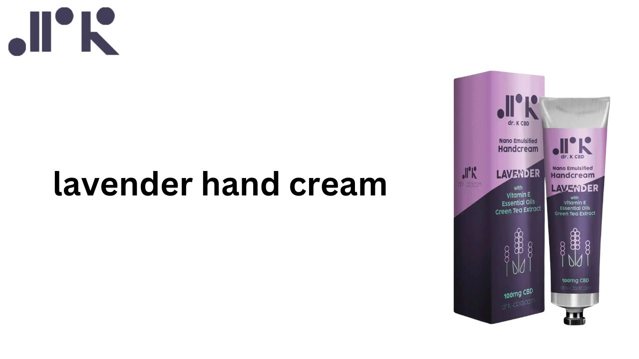lavender hand cream