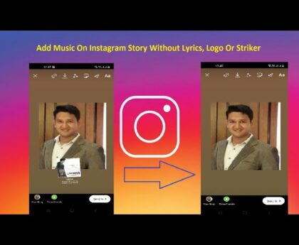 how to add music to instagram story with lyrics